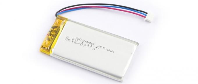 302448 3.7 V 300mah Lithium Polymer Baterai Isi Ulang Baterai Headphone Bluetooth 0