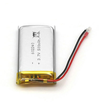 kualitas  KC Certificated Emergency Light Battery Replacement 3.7 V 600mah Lipo Battery pabrik