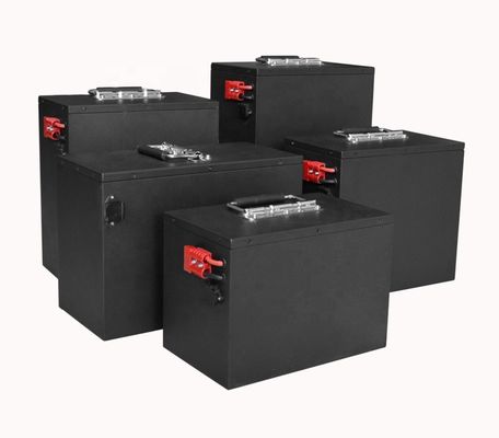 Baterai Siklus Dalam Lifepo4 12v 100ah 1280Wh Baterai Lithium Ion Surya
