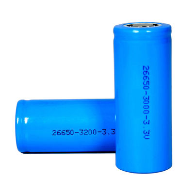 26650 3.2V 3000mAh 3300mAh Lifepo4 Lithium Cylindrical Battery untuk Alat Listrik