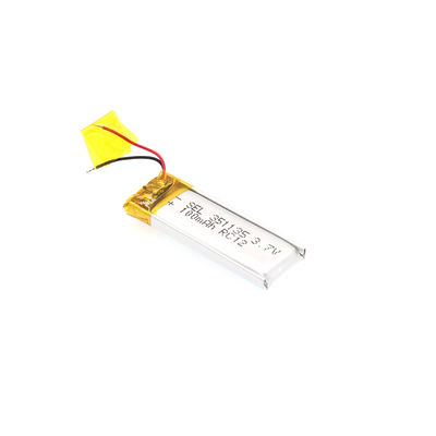 Baterai Lipo Isi Ulang 3.7V 100mah Baterai Lithium Polymer Mainan Alat Listrik