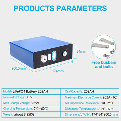 3.2V 12V 200ah Paket Baterai Lithium Ion Kustom