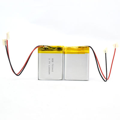 Baterai Polimer Lithium Ion 0.2C 3.7v 1200mah