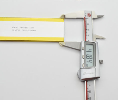 lithium polymer 4845130 lipo 3.7v 3000mAh baterai li-ion untuk bank daya