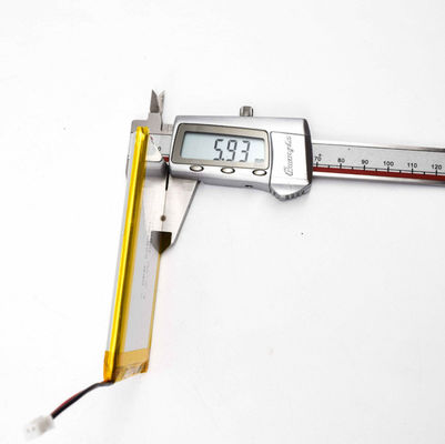 Baterai Lithium Polymer 606090 Lipo Tipe Li Ion 3.7 V 4000mah yang dapat diisi ulang