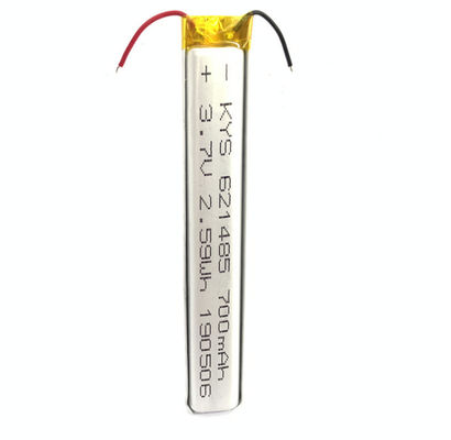 621485 601585 651485 3.7v (3.8v) Baterai Polimer Lithium-Ion 700mah Untuk Lampu Led strip