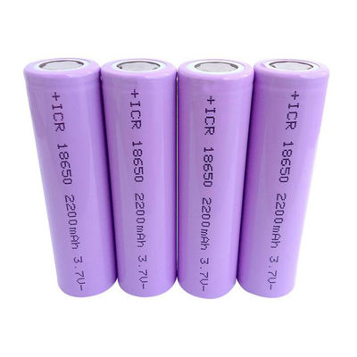 1800mAh 2200mah 2400mah 2600mah 3.7 V 18650 Baterai Lithium Isi Ulang 1C