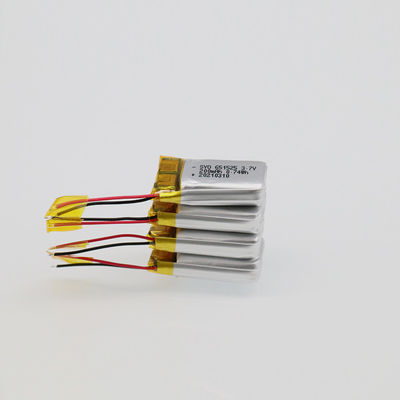 CE FCC ROHS 461730 3.7 V 200mah Baterai Isi Ulang / Baterai Earphone Bluetooth