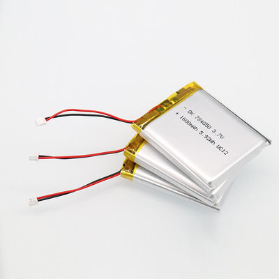 MENCAPAI Baterai Lithium Ion Polymer 3.7v 1600mah Untuk Perangkat Medis Cerdas yang Dapat Dipakai
