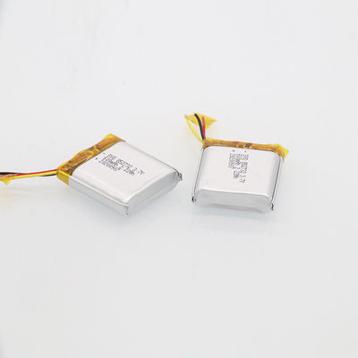 OEM Kecil 802530 3.7v600mah Baterai Lithium Ion Polymer 500 Kali Hidup