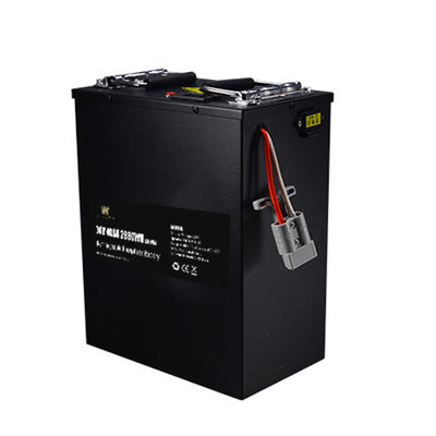 Baterai Sepeda Motor Lithium Ion Lifepo4 72V40Ah Hitam Dengan Bms
