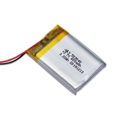 3.8V 100mAh 500830 Penggantian Baterai Lampu Darurat Ultrathin