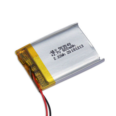 3.8V 100mAh 500830 Penggantian Baterai Lampu Darurat Ultrathin