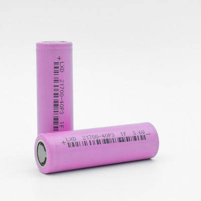 4000MAh 3.6V 21700 Baterai Senter Isi Ulang Kapasitas Besar