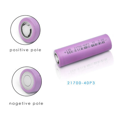 4000MAh 3.6V 21700 Baterai Senter Isi Ulang Kapasitas Besar