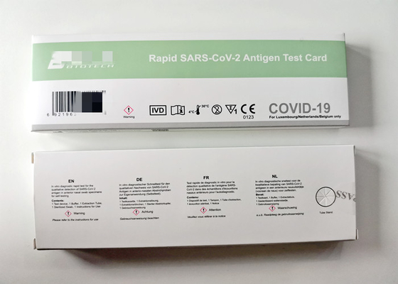 Kartu Tes Antigen SARS-CoV-2 Cepat (Pengujian Sendiri), Kit Tes Cepat, Mudah digunakan